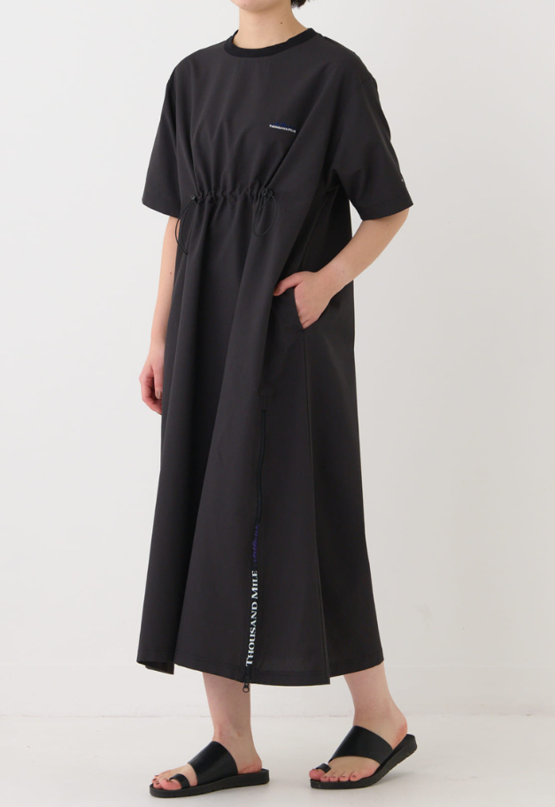THOUSANDMILE SHORT SLEEVE DRAWCORD OP