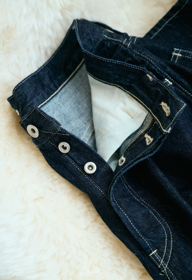 PORTER CLASSIC STEINBECK DENIM PANTS【DARK NAVY/UNISEX 残各1点】