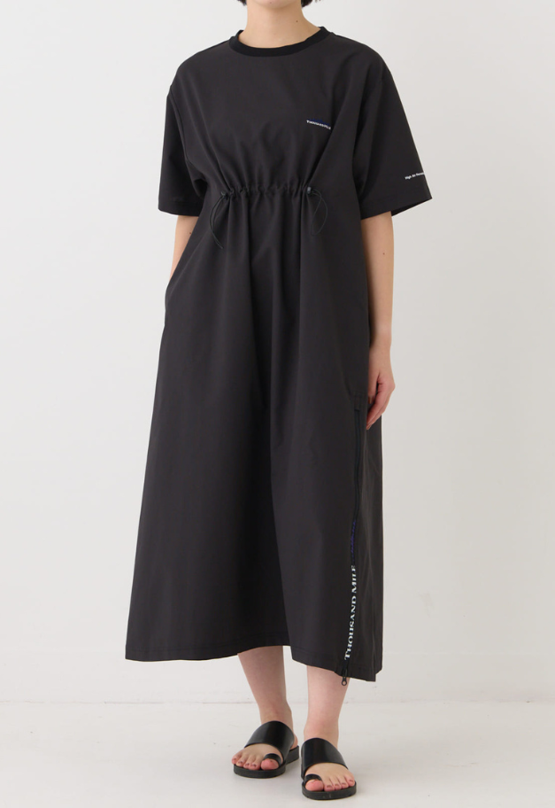 THOUSANDMILE SHORT SLEEVE DRAWCORD OP