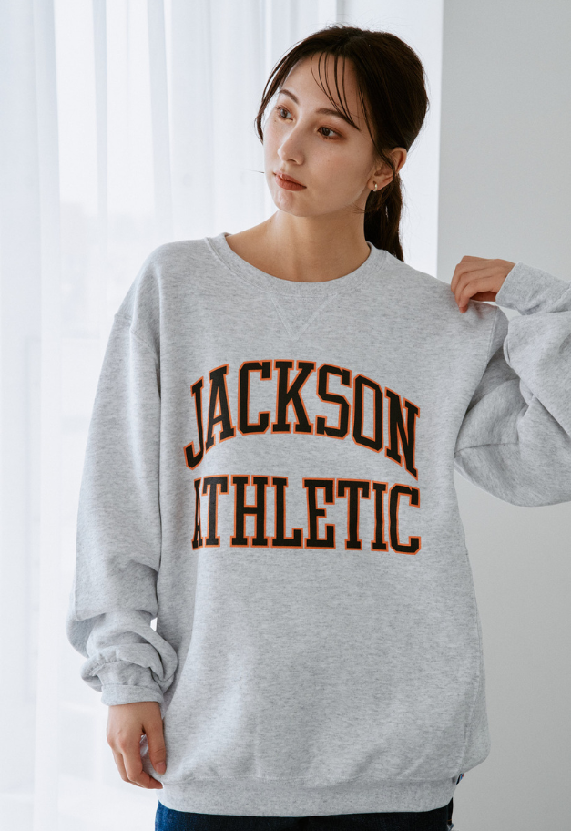 RUSSELL ATHLETIC Russel*Jackson Matisse "Arch Logo" Dri-Power Sweat Shirt