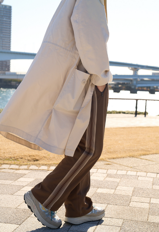 RUSSELL ATHLETIC Classic Jersey Track Pants 24SS【残りBROWN M1点/NAVY M2点】