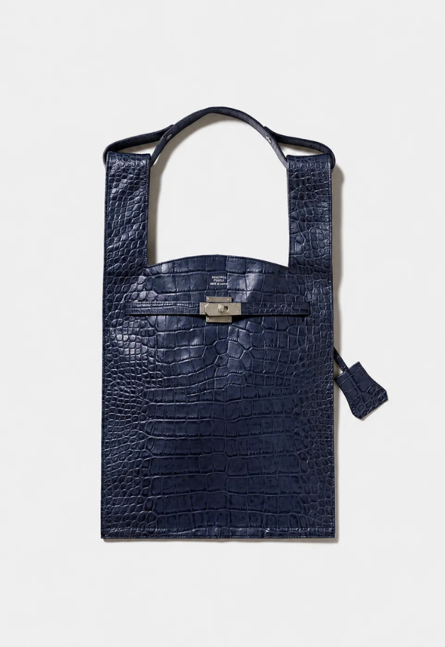 beautiful people croco emboss large market bag【PRE-ORDER】