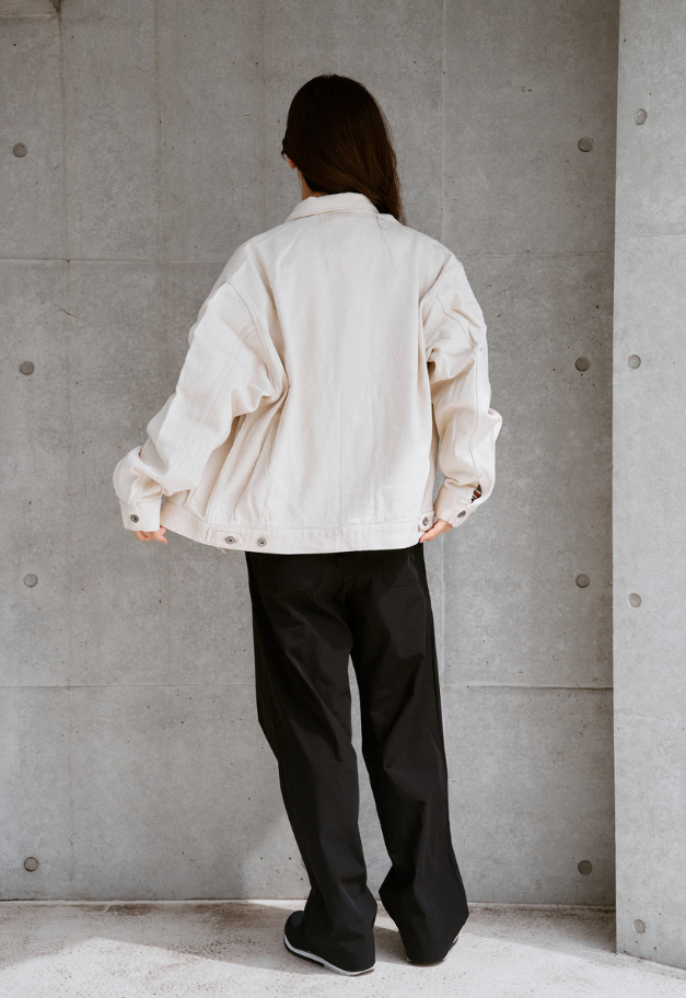 ARMY TWILL DENIM JACKET