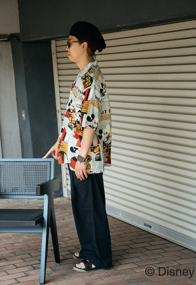 PORTER CLASSIC DISNEY COLLECTION ALOHA SHIRT【UNISEX/残りわずか】