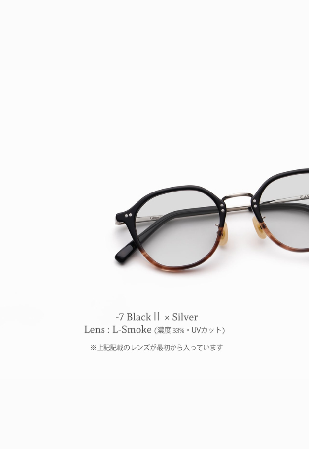 CASU eyewear  Ginger 142 (sun)【Black/GrayBrown/Champagne/Black II】