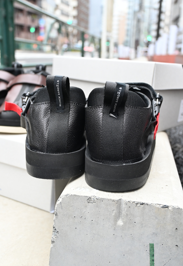 HIJACK SANDALS BUSTONG【BLACK】