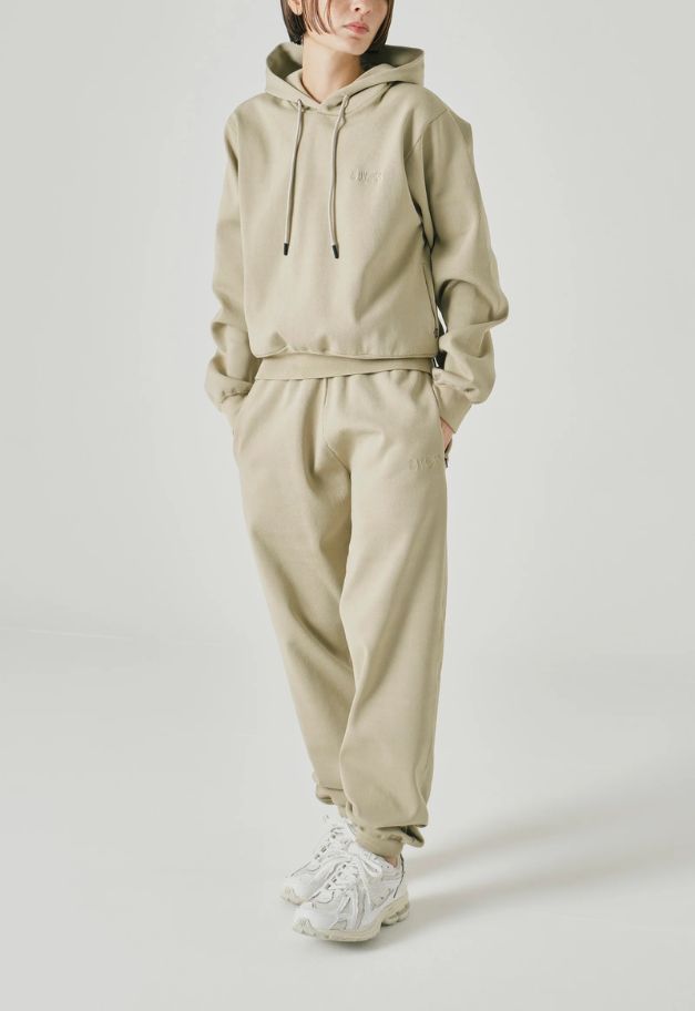 ◆[バイバック保証] &MOSS 【クーポン割引】COMFORT KNIT SHORT HOODIE(W)