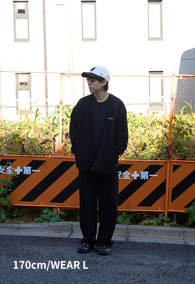 THOUSANDMILE KNIT FLEECE ZIP CARDIGAN