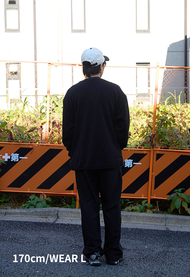 THOUSANDMILE KNIT FLEECE ZIP CARDIGAN