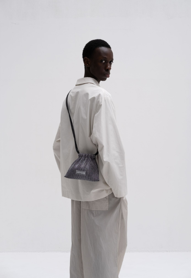 LASTFRAME KYOTO METALLIC SACK BAG MINI