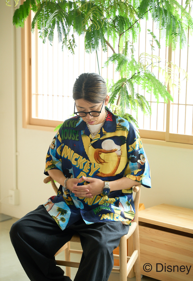 PORTER CLASSIC DISNEY COLLECTION ALOHA SHIRT【UNISEX】