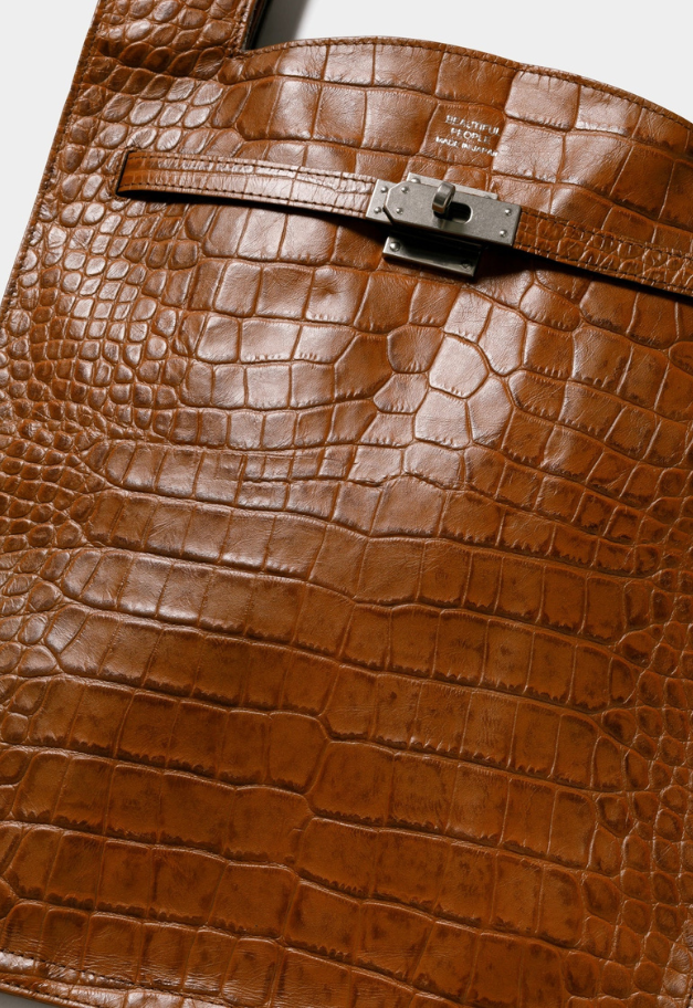 beautiful people croco emboss large market bag【PRE-ORDER】