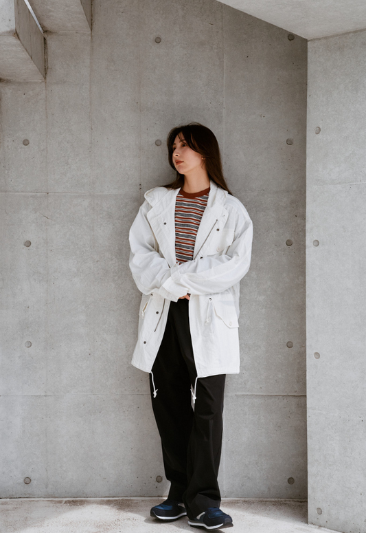 ARMY TWILL Nylon OX Hooded Coat