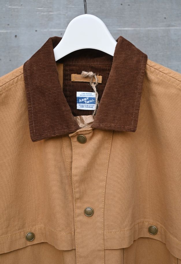 ◆[バイバック保証] ARMY TWILL DUCK LOGGER JACKET