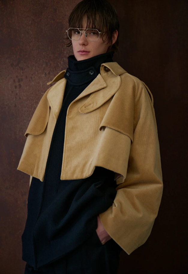 Nicolas Jenson 16w cotton corduroy short jacket【UNISEX】