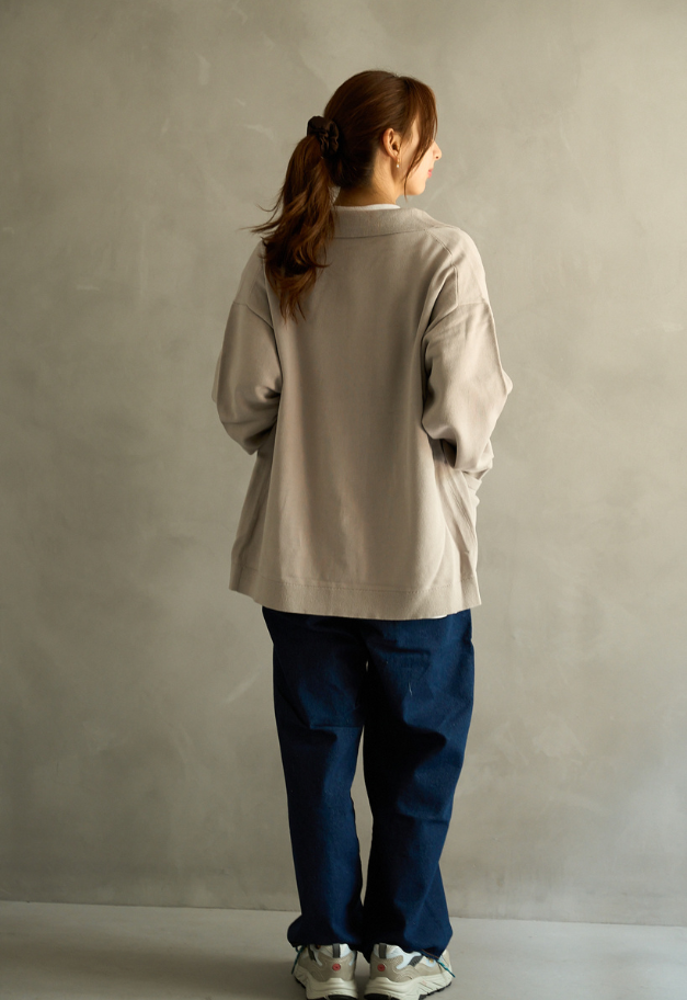 RYE TENDER KEAP SHIRTS CARDIGAN【BLACK/GREIGE/MINT UNISEX】