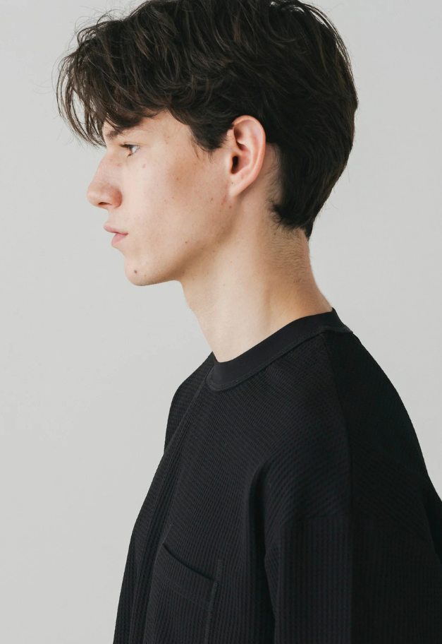 +phenix WAFFLE POCKET LONG SLEEVE TEE【予約商品/UNISEX】