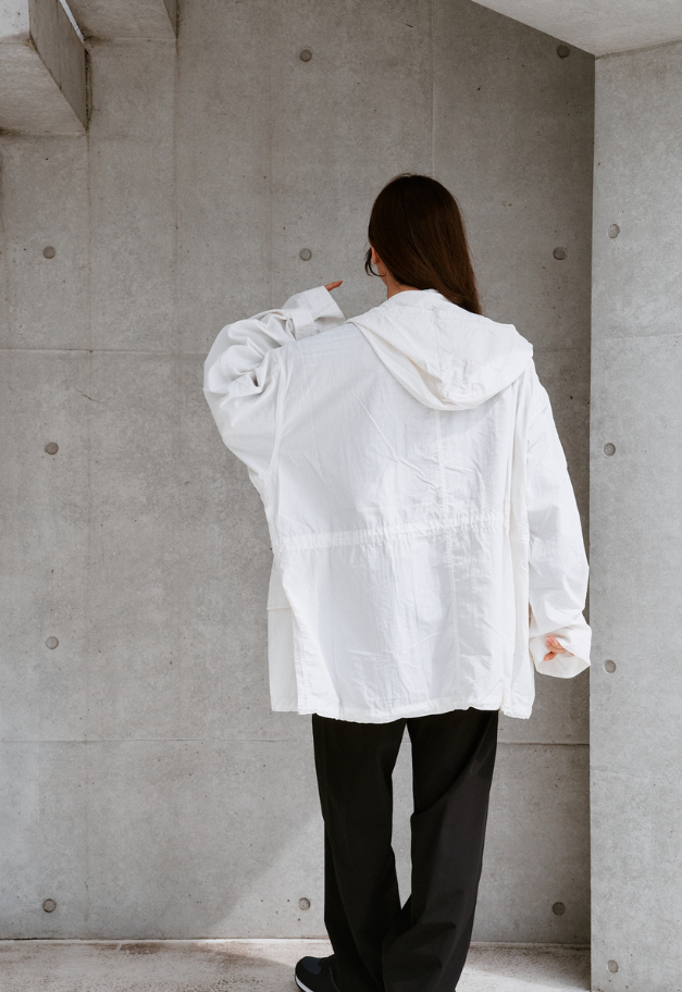 ARMY TWILL Nylon OX Hooded Coat