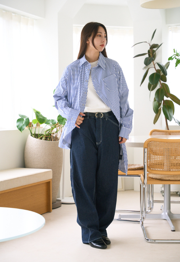 GUNG HO 11.5oz Cotton Denim Painter Pants “CARPENTER”【UNISEX】
