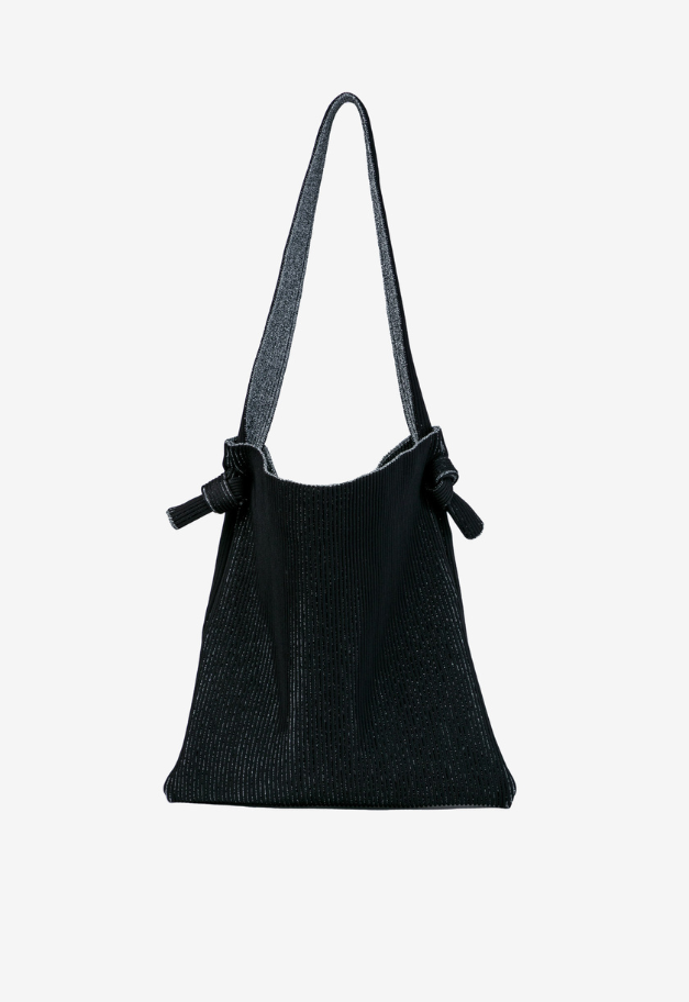 LASTFRAME KYOTO METALLIC REVERSIBLE MUSUBI TOTE
