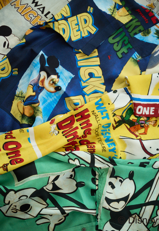 PORTER CLASSIC DISNEY COLLECTION ALOHA SHIRT【UNISEX】