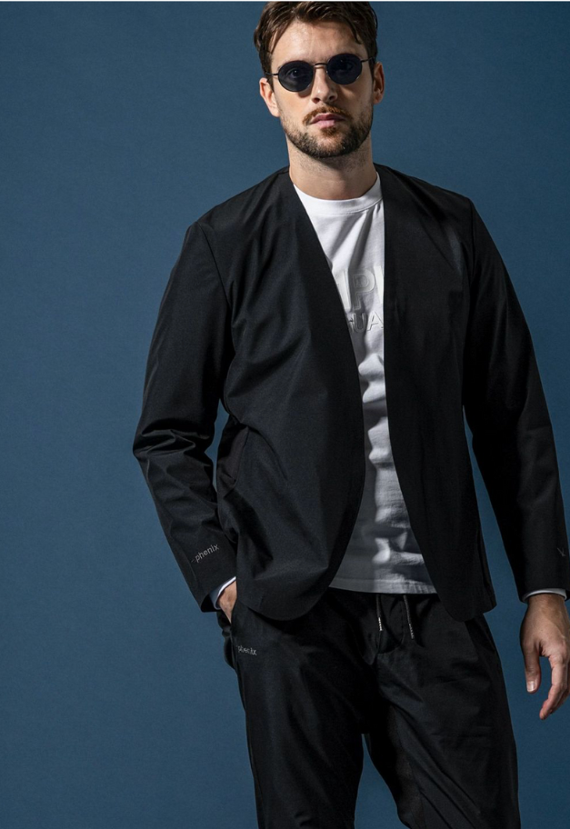 1PIU1UGUALE3 RELAX×+phenix COLLARLESS JACKET by GORE-TEX LABS