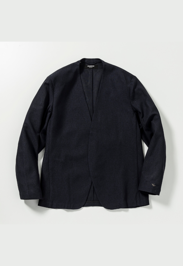 1PIU1UGUALE3 RELAX TECLINO COLLARLESS JACKET【予約商品】