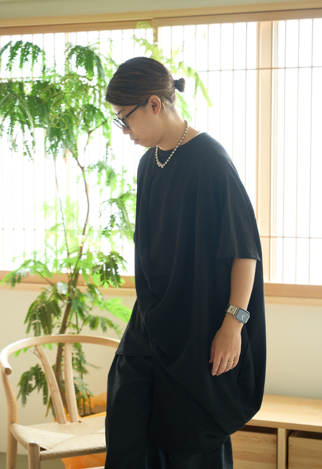 ANREALAGE BALL MULTI TEXTILE TEE【UNISEX】
