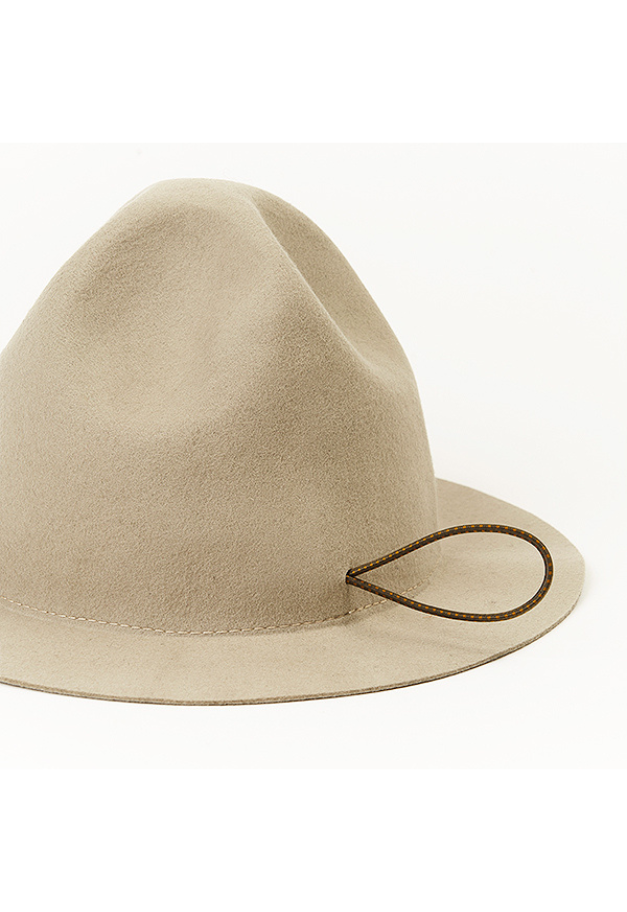 SUBLIME TRAVELL MT.FELT HAT【残りMOCA 1点/CHARCOAL 1点/BLACK 1点/OFF BEIGE 2点】