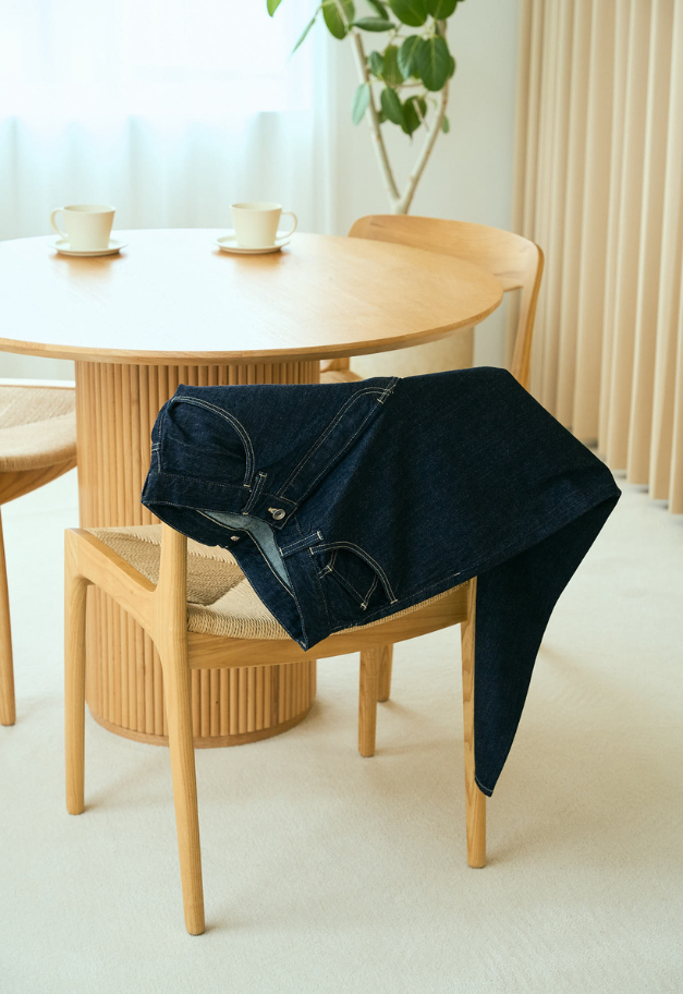 PORTER CLASSIC STEINBECK DENIM PANTS【DARK NAVY/UNISEX 残各1点】