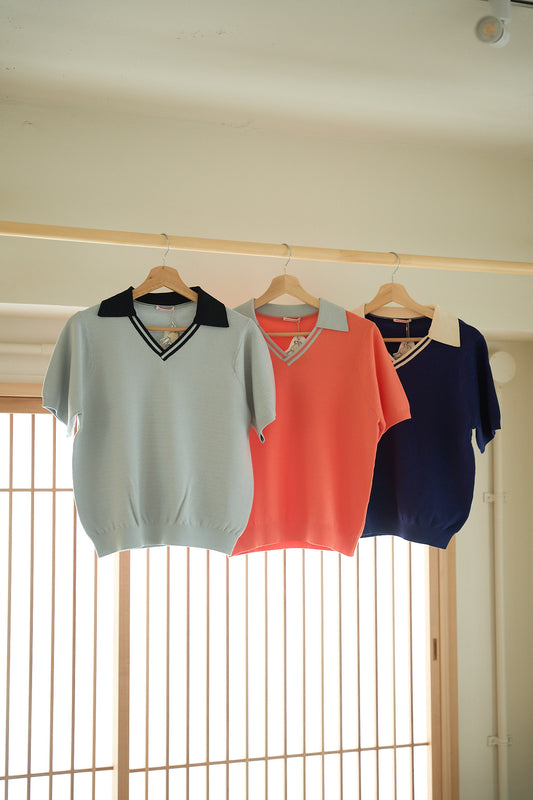 RYE TENDER MISTY POLO【WOMENS ITEM】