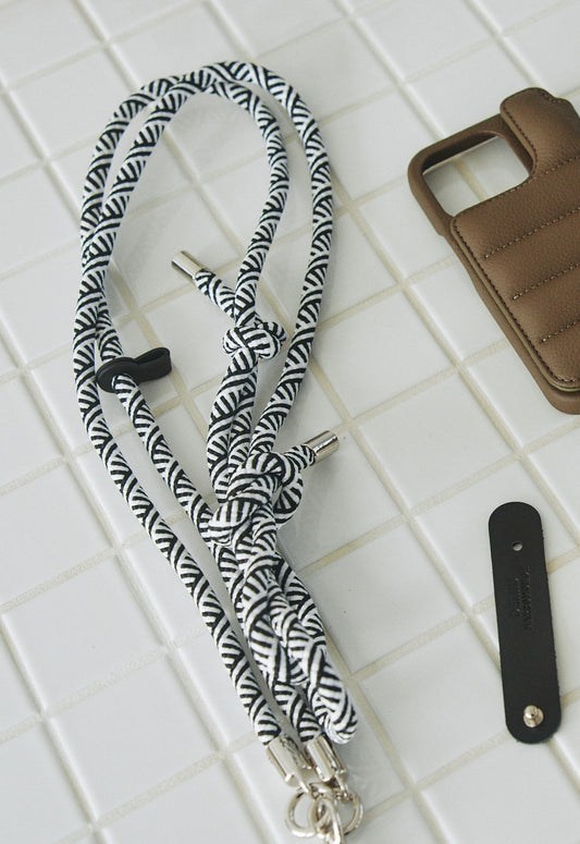 DEMIU MARCOMONDE collaboration strap with leather cord clip (long)