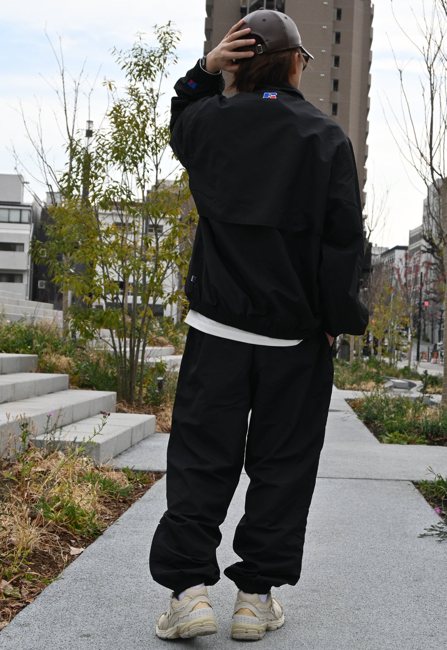 ◆[バイバック保証] RUSSELL ATHLETIC Nylon Tussah Classic Training Jacket