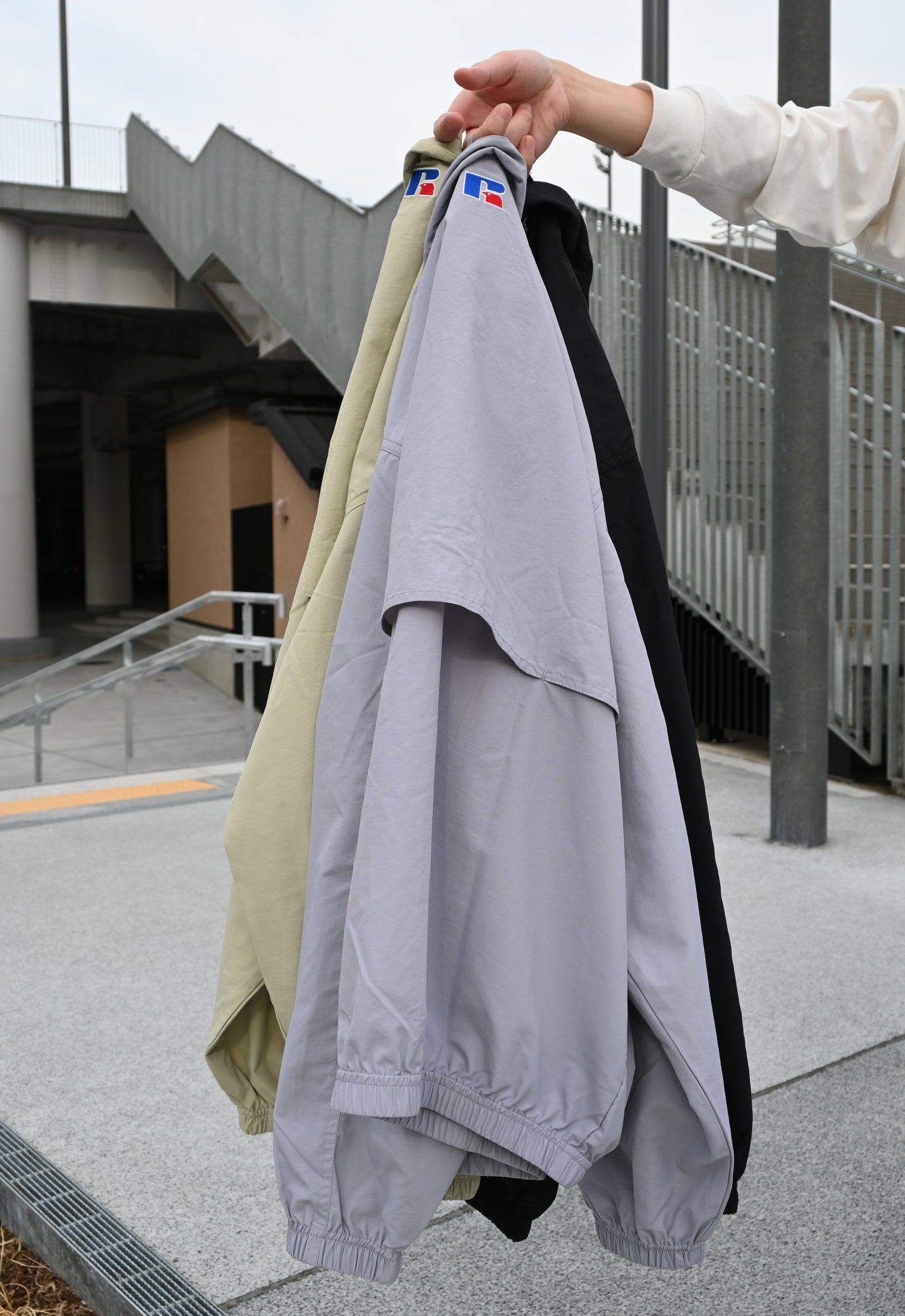 ◆[バイバック保証] RUSSELL ATHLETIC Nylon Tussah Classic Training Jacket