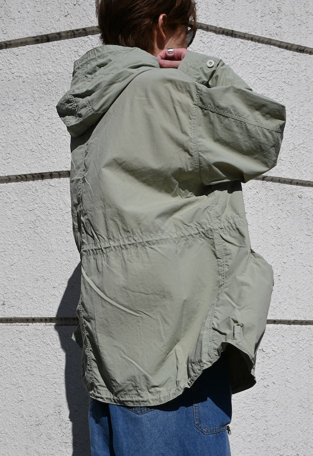 ARMY TWILL Nylon OX Hooded Coat