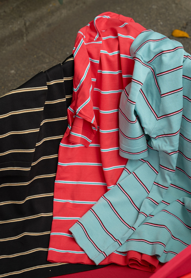 RYE TENDER CENTRE TEE Striped