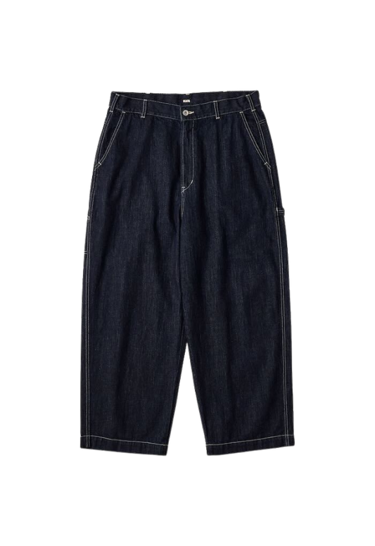 PORTER CLASSIC STEINBECK DENIM PAINTER PANTS【DARK NAVY】
