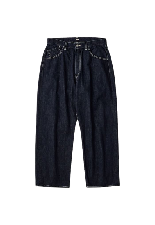PORTER CLASSIC STEINBECK DENIM PANTS【DARK NAVY】