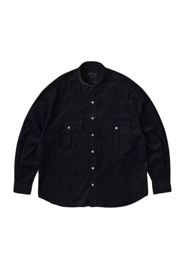 PORTER CLASSIC ROLL UP ORGANIC CORDUROY SHIRT (21WALE)