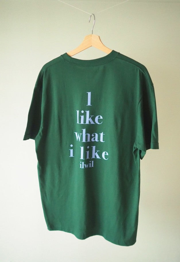 【数量限定復刻】ilwil backlogo t-shirt(unisex)